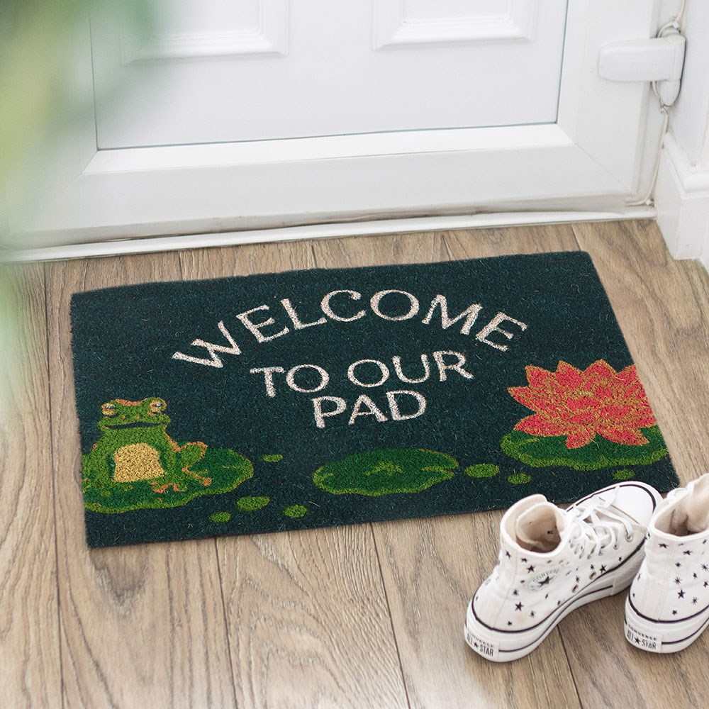 Something Different - Welcome to Our Pad Deurmat - Multicolours